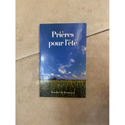 PRIERES POUR L ETE PAR DESCLEE DE BROUWER