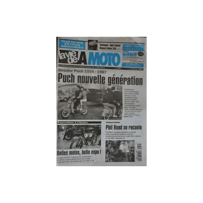 la vie de la moto N° 286 : dossier Puch 1954-1987 - Interview Phil...