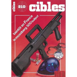 CIBLES N°210 PISTOLET MINIMA RUGER GP 100 STAINLESS MITRAILLETTES...