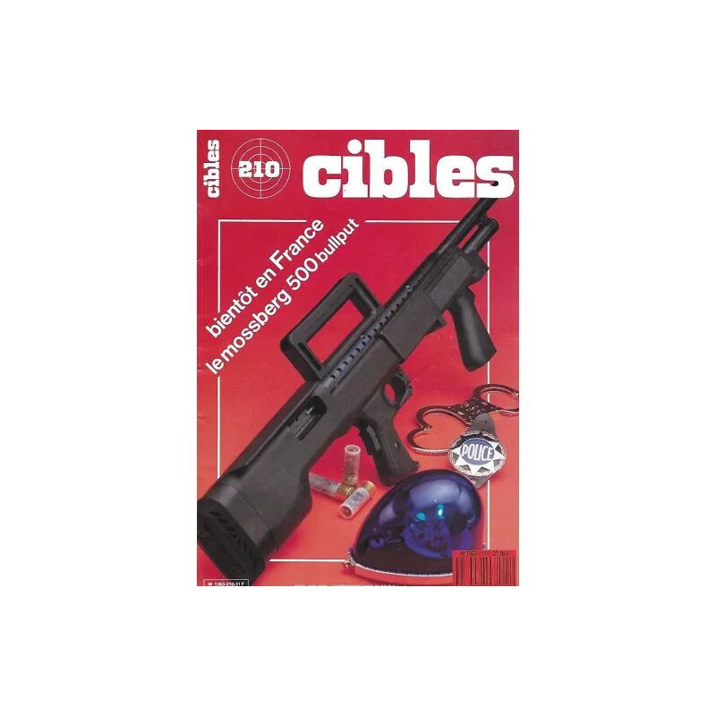 CIBLES N°210 PISTOLET MINIMA RUGER GP 100 STAINLESS MITRAILLETTES...