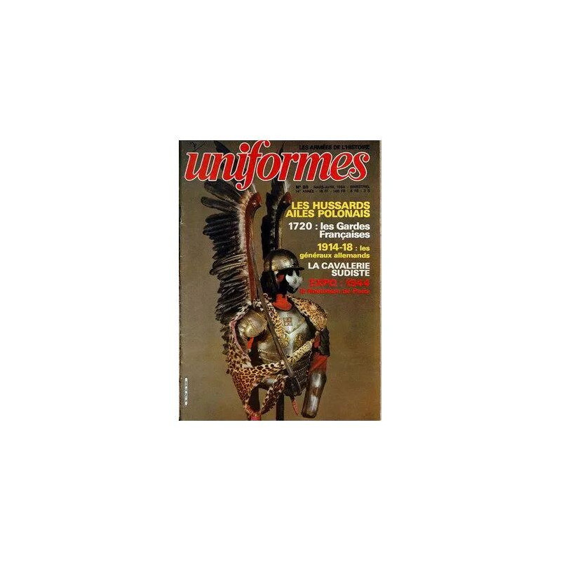 Uniformes Les Armees De L'histoire N° 80 Du 01/03/1984