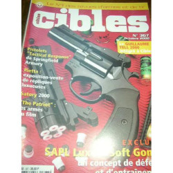 CIBLES ARMES ET TIR N° 367 : SAPL LUXE ET SOFT GOMM / SPRINGFIELD...