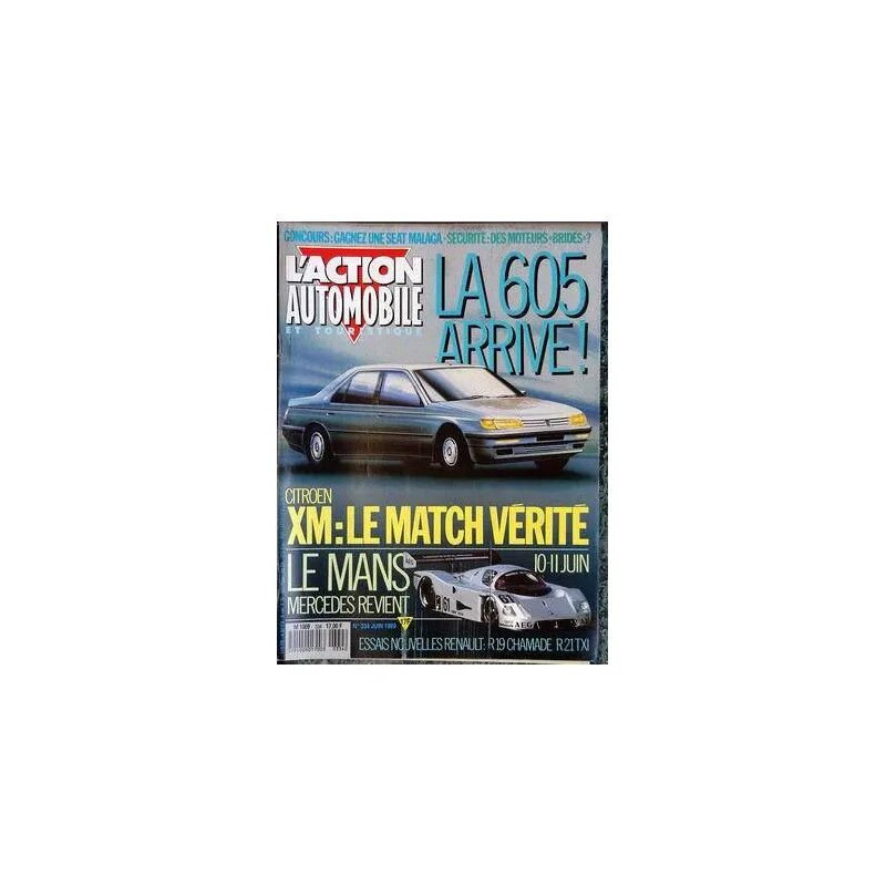 Action Automobile Et Touristique (L') N° 334 Du 01/06/1989