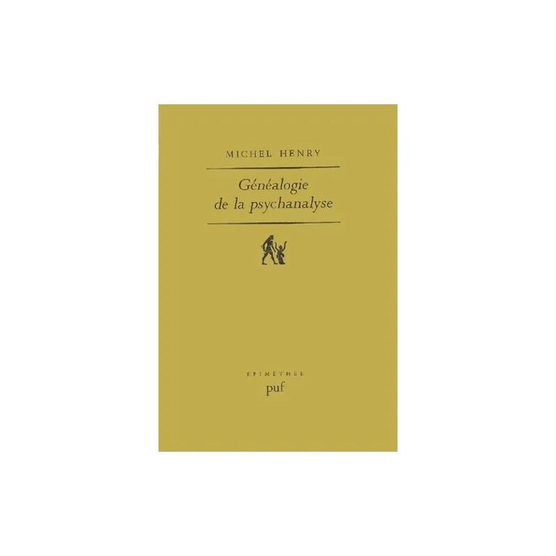 Généalogie De La Psychanalyse - Le Commencement Perdu