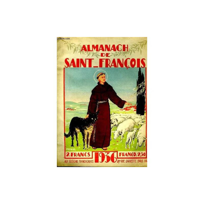 Almanach de Saint-François 1936