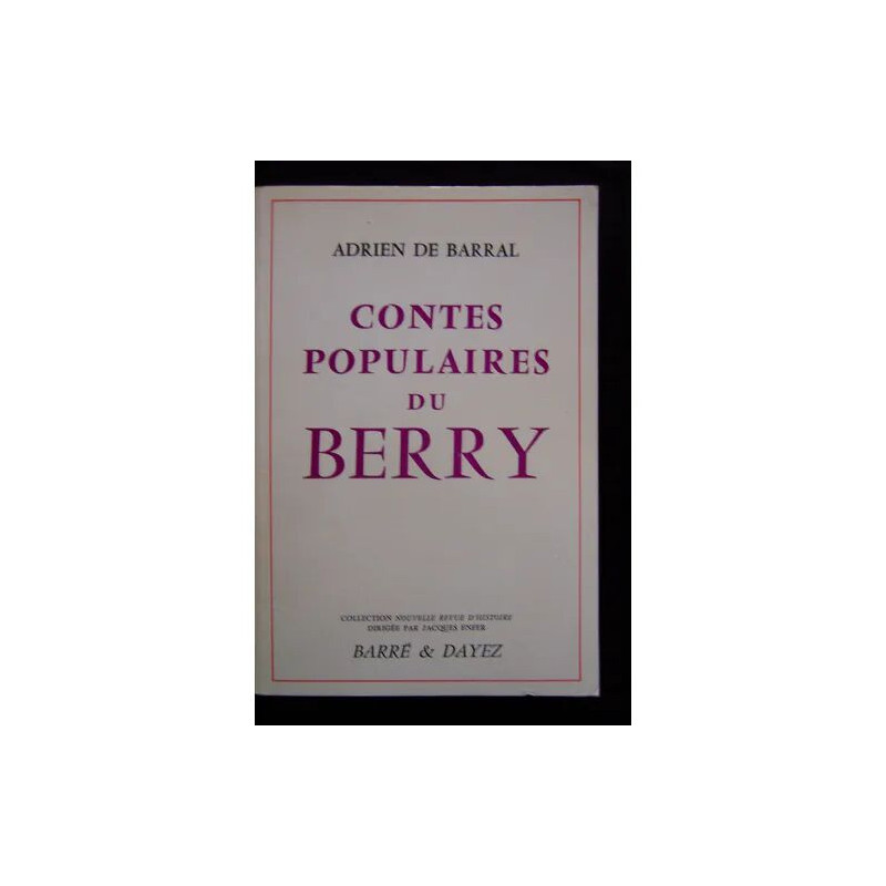 Contes populaires du Berry