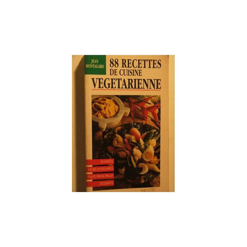 88 recettes de cuisine vegetarienne