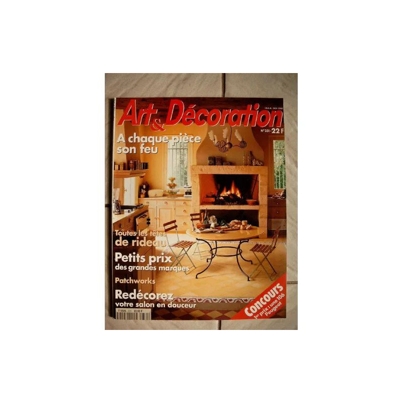 Art et décoration N° 331 : À chaque pièce son feu