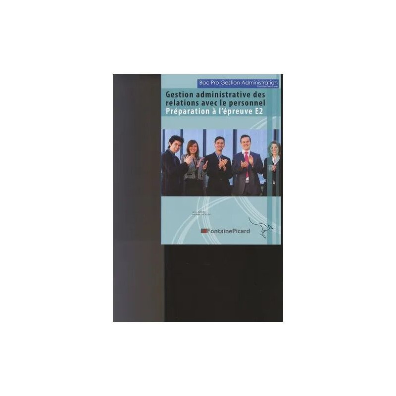 Gestion Administrative Des Relations Avec Le Personnel 1re Tle Bac...