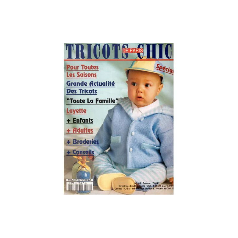 Tricots Chics 313 - spécial layettes