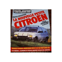 L'Auto Journal 2 1985 NOUVELLE CITROEN MERCEDES 190