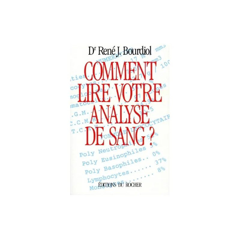 Comment Lire Votre Analyse De Sang