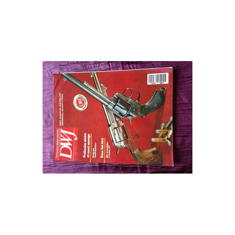 DWJ DEUTSCHES WAFFEN JOURNAL N°1 1990 CARTOUCHES DE CHASSE WILDCAT...