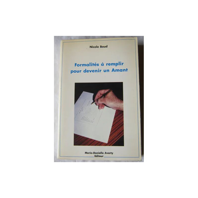 Formalités À Remplir Pour Devenir Un Amant