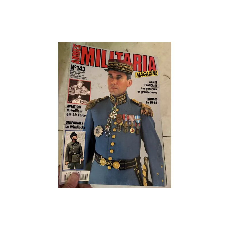 ARMES MILITARIA MAGAZINE 143 OFFICIER FRANCAIS DES ANNEES 20 TENUE...