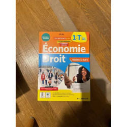 Économie - Droit 1ère Tle Bac Pro (2022)