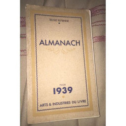 Almanach d'Estienne 1939