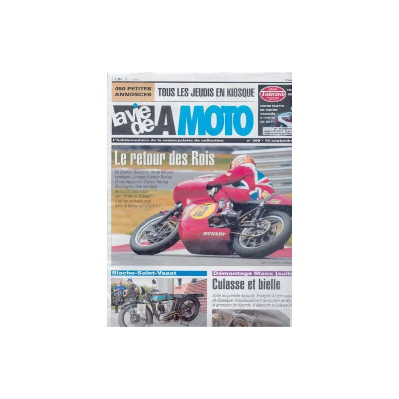 La Vie De La Moto N° 399 : Technique Manx : culasse et bielle -...