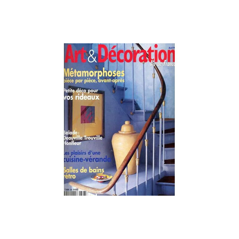 Art Et Decoration N° 366 Du 01/04/1999