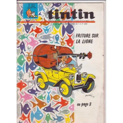 JOURNAL DE TINTIN N° 1014 : friture sur la ligne