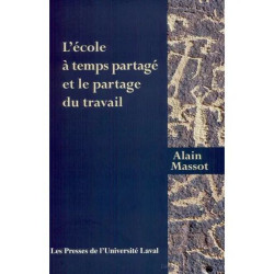 L'école à temps partagé et le partage du travail