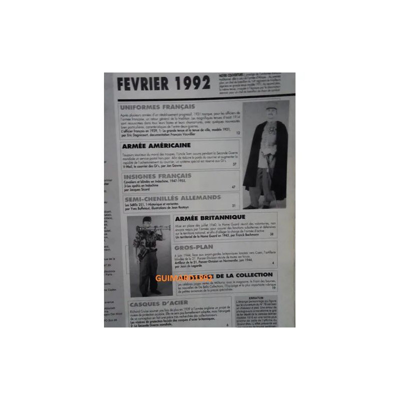 Armes Militaria Magazine N° 79 Du 01/02/1992