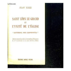 Saint Leon Le Grand Et L'unite De L'eglise
