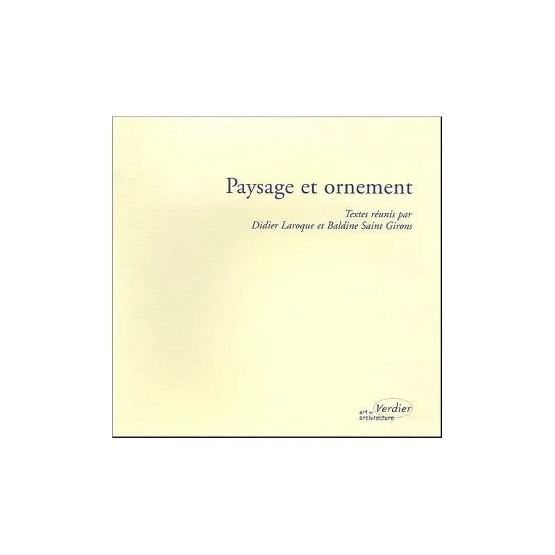 Paysage Et Ornement