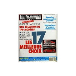 Auto Journal (L') N° 18 Du 15/10/1989