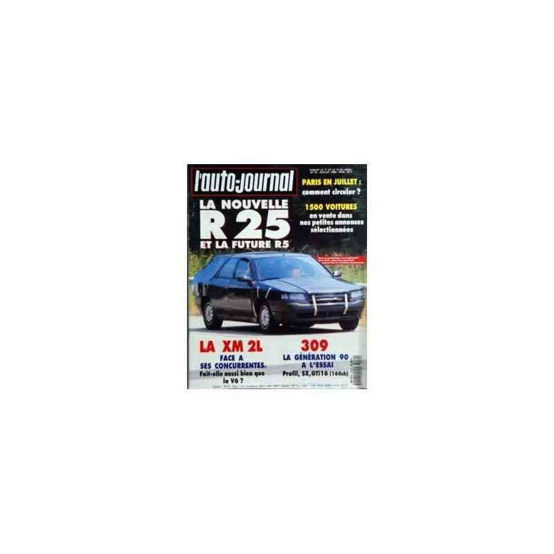 Auto Journal (L') N° 12 Du 01/07/1989