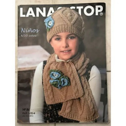 LANAS STOP 86 ENFANTS 4/8 ANS REVUE DE TRICOT EN FRANCAIS