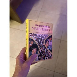 UNE PAROLE DE FEU MARIE RIVIER PAR ANNE CHRISTINE PELLESCHI