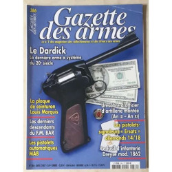 GAZETTE DES ARMES N° 386 DARDICK PLAQUE CEINTURON LOUIS MARQUIS...