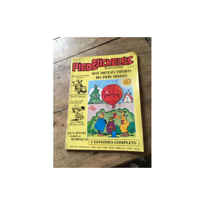 MAGAZINE DES PIEDS NICKELÉS N°33