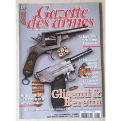GAZETTE DES ARMES 423 LUGER 1902 9 MM PARABELLUM PM ITALIEN...