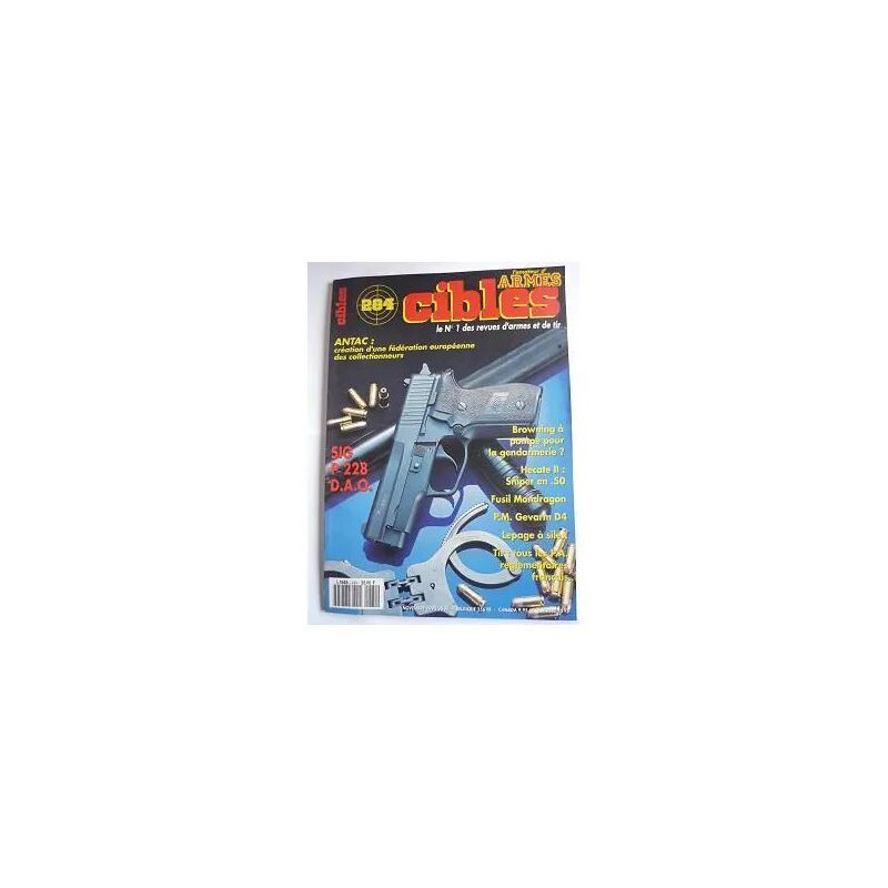 CIBLES N° 284 : ANTAC CREATION D UNE FEDERATION EUROPEENNE DES...