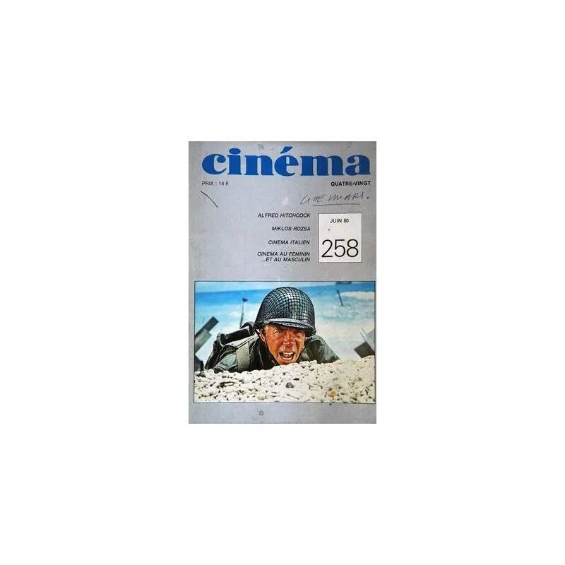 Cinema N° 258 Du 01/06/1980