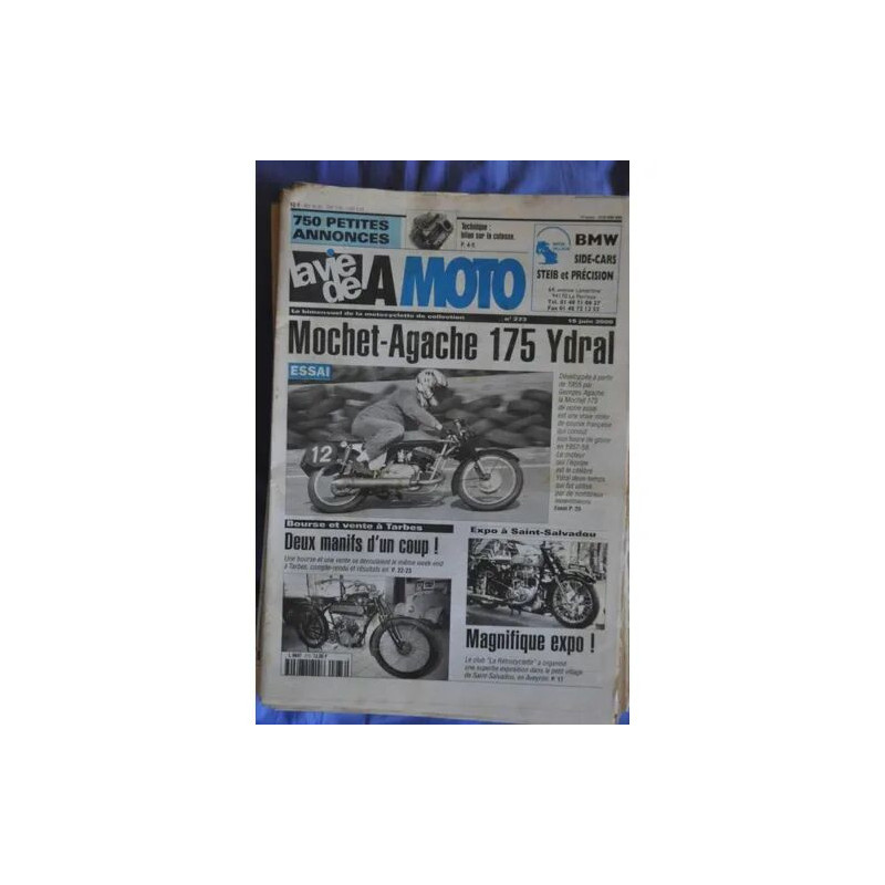 la vie de la moto N° 273 : Essai Mochet Agache 175 Ydral