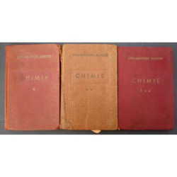Chimie - Aide-Mémoire Dunod - 3 Tomes