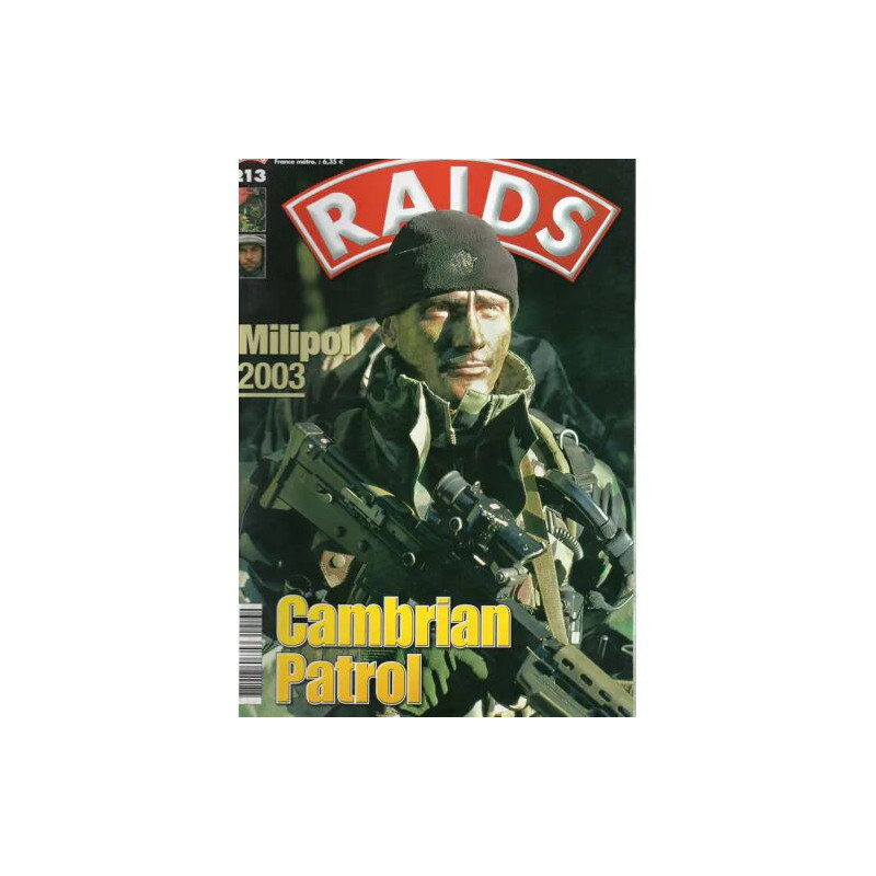 RAIDS N° 213 : CAMBRIAN PATROL MILIPOL 2003