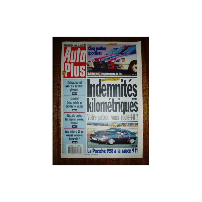 AUTO PLUS N° 70 : INDEMNITES KILOMETRIQUES VOTRE PATRON VOUS ROULE...