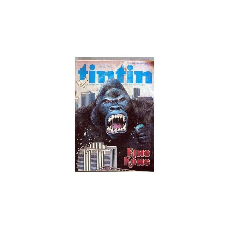 TINTIN N° 215 DU 19/10/1979 - KING KONG