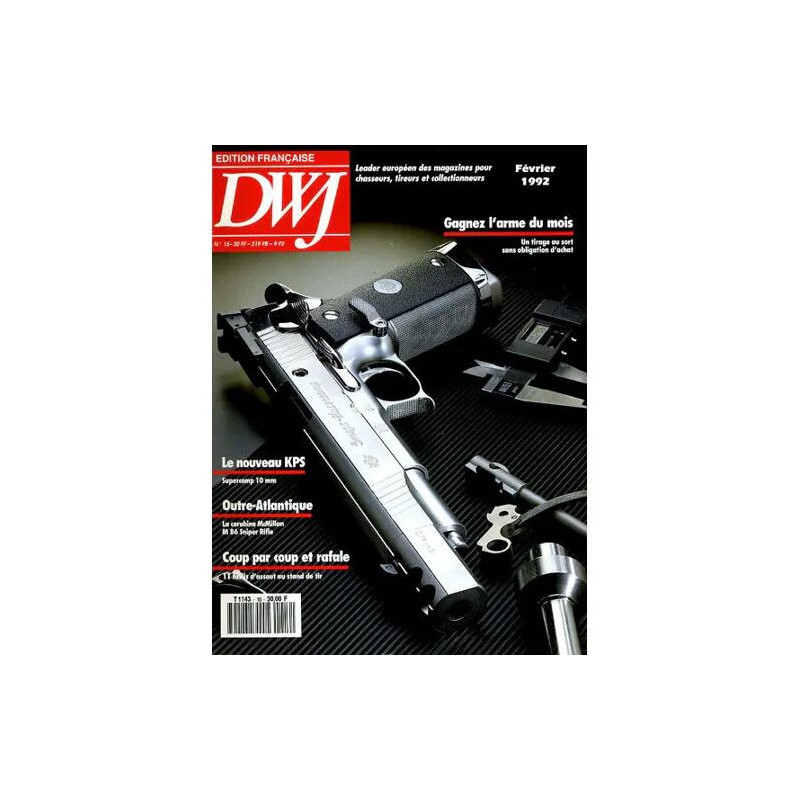 DWJ Deutsches Waffen-Journal (version française) N° 16 : Nouveau...