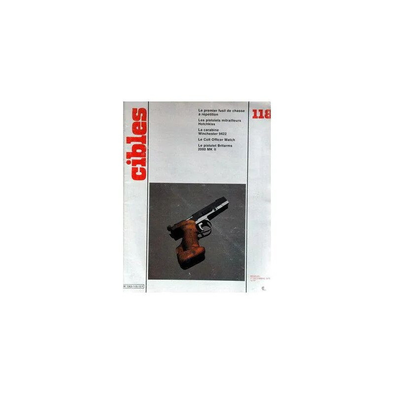 Cibles N° 118 Du 01/12/1979