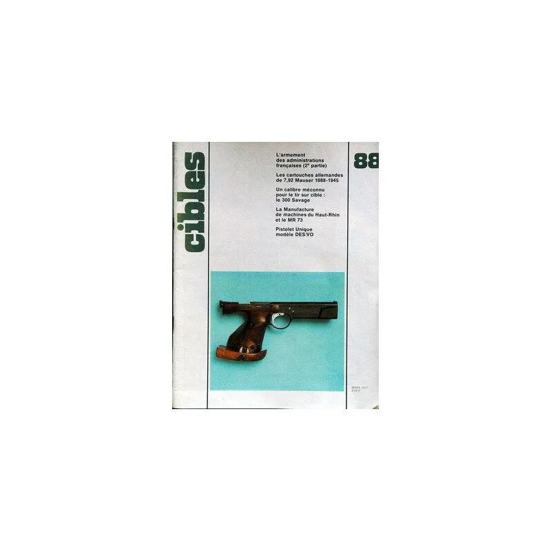 Cibles N° 88 Du 01/03/1977