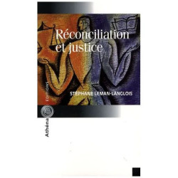 Réconciliation Et Justice
