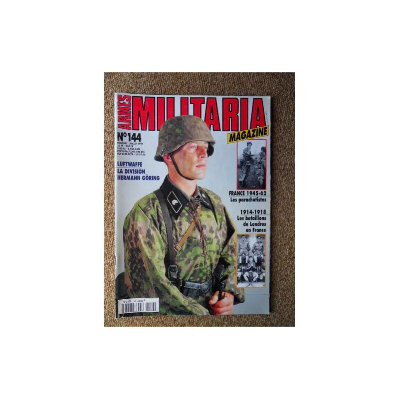 Armes Militaria Magazine n°144 de juillet 1997