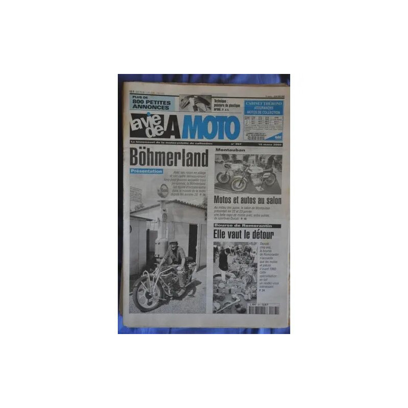 la vie de la moto N° 267 : Bohmerland - Peinture sur plastique