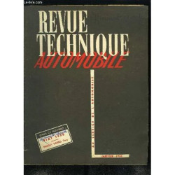 REVUE TECHNIQUE AUTOMOBILE N° 81 - L année 1953 La transmission...