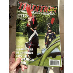 TRADITION MAGAZINE 78 79 OFFICIER ARTILLERIE 1806 CANONNIER ET...